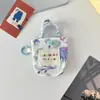 Bolsa para Auriculares Pequeña Fresca Floral Estilo Coreano Mini Diseño de Nicho Bolsa de Almacenamiento Anti-Caídas y Anti-Rozaduras Cubierta Protectora para Auriculares Bluetooth