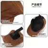 Gorros de Invierno Transfronterizos para Hombres de Mediana Edad y Mayores, Gorros Militares Planos de Invierno, Protección para los Oídos y Gorros de Pana Cálidos de Terciopelo