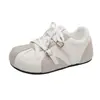 2026 Zapatos Blancos Mujer Otoño Nuevo Estilo Versión Coreana ins Estudiante Femenina Casual Deportivos Versátiles Zapatos Forrest Gump Estilo Callejero F551