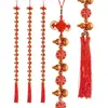 Colgante de Calabaza de Madera Maciza Shanggui Huaqian, Adorno de Nudo Estilo Chino Nuevo, Colgante Decorativo para el Hogar para Puerta y Entrada, Fabricante