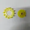 Placa de cobertura do impulsor de pequena máquina de flotação de laboratório, acessórios de rotor e estator de alta resistência ao desgaste, produtos de borracha