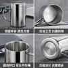 Venta al por mayor, taza de aislamiento de oficina anti-escaldaduras de doble capa para jardín de infantes con tapa, taza de acero inoxidable 304