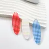 Nuevos accesorios para el cabello de estilo coreano con bloques de color y lunares retro, coloridas joyas y accesorios DIY de estilo coreano con forma ovalada dulce al por mayor