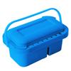 Cubo de lavado de bolígrafos de tres piezas para pintura artística, juego de contenedor de lavado de bolígrafos para estudiantes, paleta de gouache multiusos para pintura al óleo y tres en uno