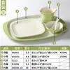 Xiangyuan melamina louça prato comercial hotel escola cantina conjunto de refeição buffet fast food prato bandeja