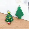 Mistura 11 Natal Tridimensional Resina Floco de Neve de Natal Árvore de Natal Meia de Natal Pingente Pulseira joias DIY acessórios