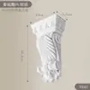 Suporte de feixe de linha PU francês imitação europeia gesso porta arqueada porta embutida curva abertura de porta coluna romana forma de decoração de capitel de coluna