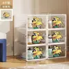 Caja de zapatos transparente a prueba de polvo y engrosada para dormitorios y apartamentos pequeños de alquiler, estante para zapatos que ahorra espacio, zapatero simple