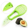 Suministro directo de fábrica cuchillo creativo de aguacate tres en uno para cavar cuchillo rebanador cortador de fruta multiusos