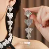 Brincos de Pérola com Borla de Laço Incrustada com Diamante e Agulha de Prata Retrô Francês Exquisitos Versáteis Luxo Acessível Brincos de Alta Qualidade