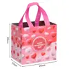 Nueva Bolsa de Regalo para el Día de San Valentín Bolso Pequeño Rosa No Tejido Bolsa para Empaque de Regalo de Perfume Cosméticos Lápiz Labial