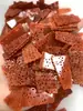 Jadeíte vermelho esculpido à mão corrente de clavícula oca pingente pequeno making diy estilo nacional material de brinco de jade
