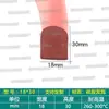 Tira de sellado de espuma tipo D resistente a altas temperaturas, autoadhesiva, adhesivo de una sola cara, tira de sellado tipo D semicircular anticolisión y amortiguadora para gabinetes