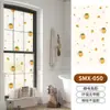 Pegatinas de Vidrio de Dibujos Animados, Película de Privacidad para Ventana Translúcida y Opaca, Película de Vidrio de Privacidad Antifugas para Baño y Inodoro