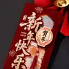 Sobres Rojos de Año Nuevo con Caracteres de Fortuna Modelo Nuevo 2026 Año del Caballo de Alta Gama Universal Personalizado Creativo Sobres de Dinero de Año Nuevo para el Festival de Primavera