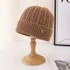 Gorros de Invierno para Mujeres de Mediana Edad y Mayores, Engrosados y Cálidos, Elegantes Gorros de Punto para Madres y Abuelas
