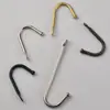 Gancho Simples de Ferro Antigo Atrás da Porta Ferragem Moderna Simples Cabide de Roupas Gancho Criativo Gancho de Parede Gancho Único Arame de Ferro