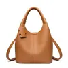 Bolso de mujer transfronterizo 2026 nueva moda versátil con bloques de color tipo cesta bolso de mano elegante bolso de hombro cruzado