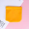 Bolsa de Cosméticos Ins Portátil Estuche Protector para AirPods Bolsa Pequeña Artículos Varios Monedero Almacenamiento de Pintalabios Pu Estilo Ins Cosméticos
