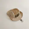 Sombrero de protección solar para niños verano malla fina transpirable niños y niñas bebé ala ancha camping secado rápido sombrero para el sol
