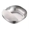 Suporte para Colher de Aço Inoxidável Suporte para Tampa de Panela Suporte para Espátula Suporte para Colher Alta Temperatura Anti-Queimadura Pá Colher Rack de Armazenamento para Bancada de Cozinha
