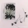 100 peças Alfinetes de Posicionamento Perolados DIY Fixação Manual Alfinetes Coloridos Acessórios para Roupas Ferramentas de Costura Acessórios