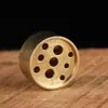 Mini Incensário para Uso Doméstico, Incensário em Forma de Cabaça com Nove Furos, Mini Queimador de Incenso Criativo Gotas d'Água, Acessórios para Queimador de Incenso