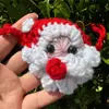 Amazon Transfronterizo Tejido a Crochet Calentador de Nariz de Invierno Cubierta de Nariz Navideña Cómodo Patrón Navideño Protección para Actividades al Aire Libre