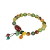 Pulsera de Vidrio de Diseño Nicho Ins Xiaohongshu Estilo Nacional para Amigas para Sostener Cosas Pulsera Versátil Pulsera de Gama Alta para Mujeres