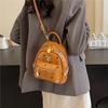 Mochila de Viaje para Mujer 2024 Nuevo Diseño de Moda Versátil Mochila Nicho Estudiante Universitario Viajero Bolso de Hombro
