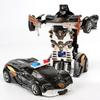 Puesto mayoreo niños colisión deformación coche de juguete deformación inercial carreras niño deformación de un botón modelo robot