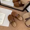 Versão em Couro~Couro Macio Solado Grosso Aumento de Altura Sapatos Birkenstock Chinelos de Bico Fechado Novo Estilo Feminino Sapatos Birkenstock de Calçar