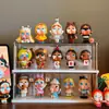 Suporte de exibição para caixas surpresa para figuras Pop Mart, adequado para caixas de exibição Starman, armário de exibição acrílico à prova de poeira