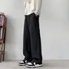 Personalizado/Primavera 2026 Nuevo Estilo Coreano Simple Pantalones de Hombre Caídos Sueltos Talla Grande Rectos Casuales HK9