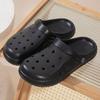 Zapatos de Cueva para Mujer Embarazada de Talla Única para Exterior 2025 Nuevas Sandalias y Pantuflas de Suela Gruesa Antideslizante Zapatos de Estudiante Dormitorio Pantuflas de Playa para Mujer