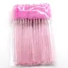 Cepillo Desechable para Pestañas, Brocha de Belleza, Peine para Práctica de Injerto de Pestañas, Cepillo para Cejas, Brocha de Maquillaje, Peine para Pestañas Postizas, Herramienta de Belleza para Pestañas