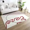 Alfombra de imitación cachemir al por mayor del fabricante Alfombra nórdica minimalista para sala de estar Alfombra para dormitorio junto a la cama Cobertura total Alfombra suave Felpudo