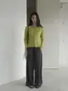 Cárdigan de Lana Evertrue 2026 Primavera Estilo Coreano Suéter Tejido Ajustado Manga Larga Top 35301