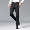 2025 Nuevos Pantalones Casuales para Hombre Pantalones de Vestir para Viajes de Negocios Estilo Coreano de Moda Caídos Elásticos Versátiles Pantalones Largos