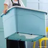 Caixa de Armazenamento Extra Grande Caixa de Mudança Organizador de Armazenamento de Roupas e Colchas Caixa de Brinquedos Caixa de Armazenamento Material PP Espessado