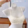 Sujetador Invisible de Corte Bajo con Tirantes Finos, Media Copa para Pechos Pequeños, Estilo de Verano Fino sin Costuras, Cobertura como de Base, Hermoso Sujetador de Espalda