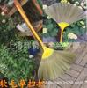 Mango de Madera Flor de Caña Escoba de Lana Suave Decoración del Hogar Escoba para Barrer Fina Gris Mango Hierba Miscanthus Suelo