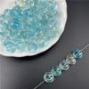 Cristal Gradiente 10 * Vidrio Imitación Vidrio Linterna Calabaza Cuentas diy Horquilla Antigua Pulsera Colgante Material con Cuentas