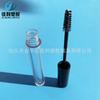 Frasco Personalizado para Líquido Fixador de Cílios 4ml Frasco de Tinta para Sobrancelhas Preto Material de Embalagem Transparente como Frasco Redondo 5ml Tubo de Tinta para Sobrancelhas