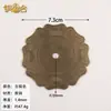 Pastillas de Cobre, Accesorios Decorativos con Mango de Estilo Chino, Herrajes de Cobre para Muebles Antiguos, Perilla de Mango de Cobre Puro con Saliente de Engranaje de Flor de Ciruelo