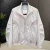 Moda Casual Nova para a Primavera de 2026, Top Confortável e Versátil, Jaqueta Masculina com Gola Alta, Jaqueta Elegante de Trabalho Estilo Americano