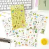 Pegatinas de Elementos de la Vida, Cuadernos Temáticos de Comida, Maletas, Diarios, Fundas para Teléfono, Decoraciones de Dibujos Animados, Pegatinas de Recompensa para Niños y Estudiantes
