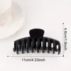 Golais Jewelry Nuevo Hueso de Dragón Clip Mate Pasador Grande Pasador para la Parte Posterior de la Cabeza Pinza de Tiburón Versátil Accesorios para el Cabello de Mujer