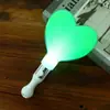 Palito luminoso de estrella de cinco puntas palito luminoso plateado palo de hada de amor juguete brillante accesorios de animación para escenario de concierto
