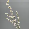 Flores Artificiales Simulación Cruzada Flor de Sauce Crisantemo Nuevo Ramo Uso en Bodas Flores de Seda Artificial de Alta Gama Flores de Simulación Flores Decorativas